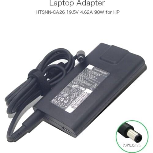 Блок питания для ноутб 19.5V 4.62A 90W for HP ProBook 650 HSTNN-CA26 634817-002 644240-001 A090A04AH Slim Travel USB AC Adapter