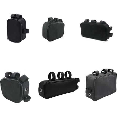 Bicycle Bike Tube Frame Pack Bag Case Battery li-ion Tool Box Storage Hanging Multiple Sizes Waterproof Convenience for Bicycle