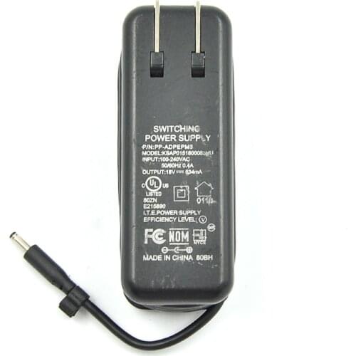 For Powermat 18V 834mA Power Supply Charger AC Adapter KSAP0151800083HU PP-ADPEPM3 - Used