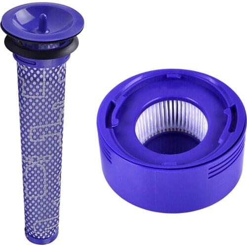 Pre Filter + HEPA Post-Filter kit for Dyson V7 V8 Vacuum Replacement Pre-Filter (DY-96566101) and Post- Filter (DY-96747801)