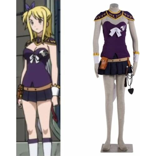 Fairy Tail Lucy Heartphilia Cosplay Costume