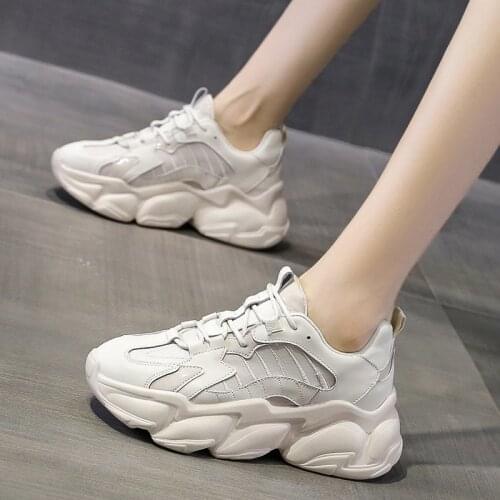 New daddy shoes womens thick-soled casual shoes sports shoes womens shoes trend womens casual shoes Z657