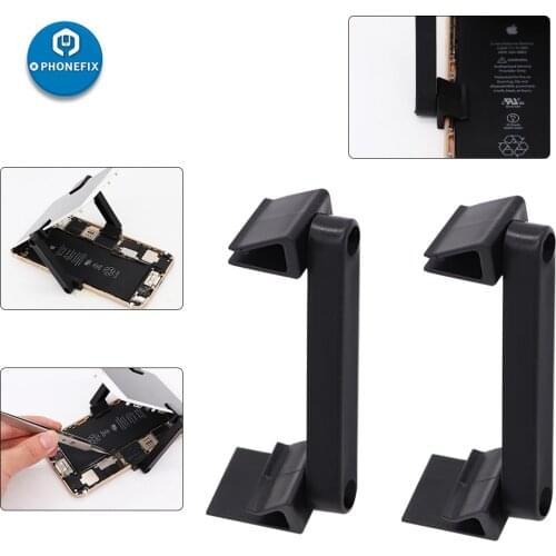 2Pcs Plastic Clip Fixture Phone Clamp LCD Screen Fastening Fixture Fixing Tools for iPhone/iPad/Tablet PC Repair Hand Tool Set