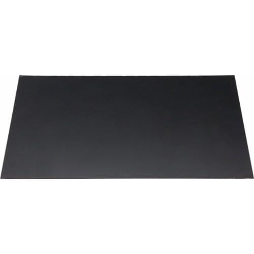 1Pcs DIY ABS Styrene Plastic Flat Sheet Plate 1mm x 200mm x 300mm Black For Building Models