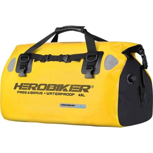 40L Motorcycle Outdoor Waterproof Swimming Bag Backpack Bucket Bag Dry Storage for Rafting Sports Kayak Canoeing Travel