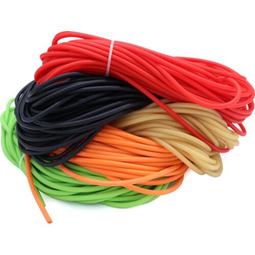 Nature Latex Rubber Hoses 2 3 4 5 6 7 9 10 12 14 17 mm ID x OD High Resilient Elastic Surgical Medical Tube Slingshot Catapult