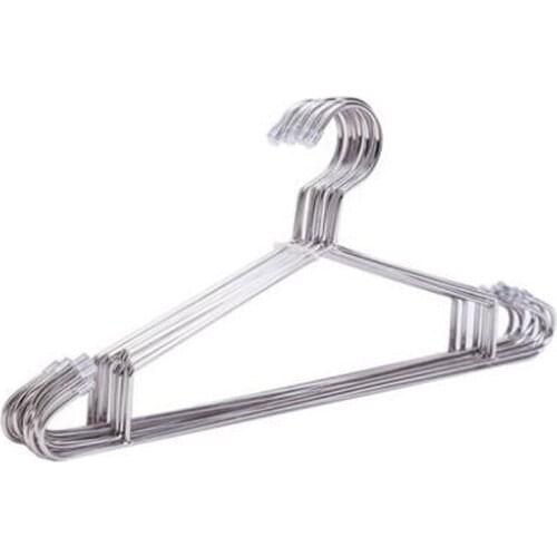 10pcs/lot 42cm-45cm Antiskid clothes hanger/Stainless steel hanger