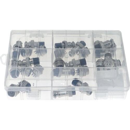 Aviation plug and socket GX16-2/3/4/5/6/7/8P core docking male and female head connector connector set