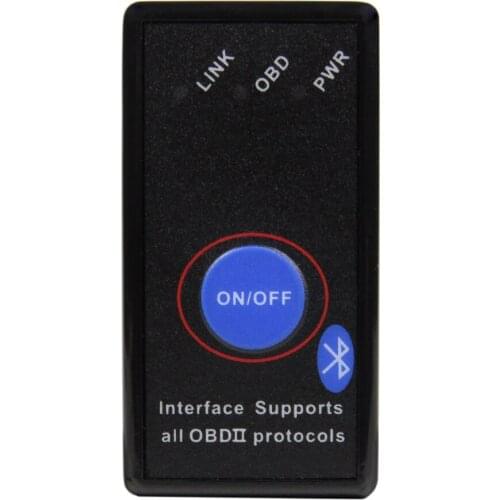 ELM327 Bluetooth V1.5 OBD2 Car Diagnostic Tool OBDII Switch ELM 327 V 1.5 Elm-327 OBD 2 Auto Diagnostic Scanner For Android