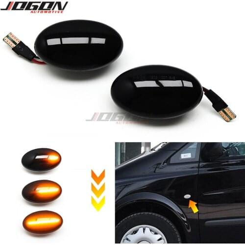 Side Marker LED Dynamic Turn Signal Light For Smart Fortwo W450 For Mercedes Benz A-class W168 Citan W415 Vito W639 Metris W447