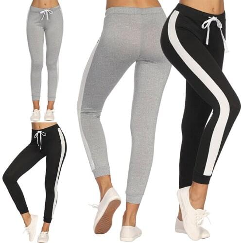 Gym Fitness Trouser Sport-wear Women Casual Jogger Dance Sport Pants Skinny Tracksuit Bottom Trouser Sweatpants Clothing