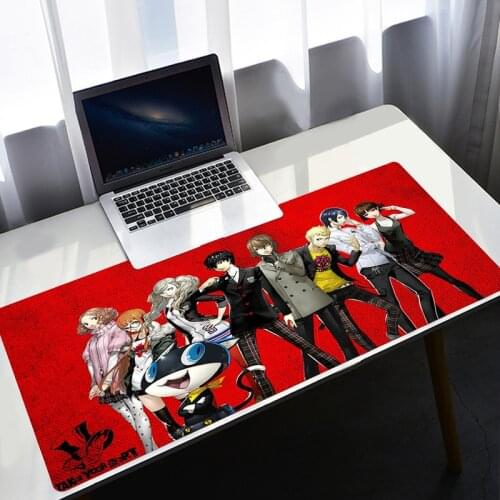 Persona 5 Mousepad 900x400x2mm Mass Pattern Computer Mouse Pad Gamer Mausepad Sales Gaming Mousemat Desk Mat Office Padmouse P5