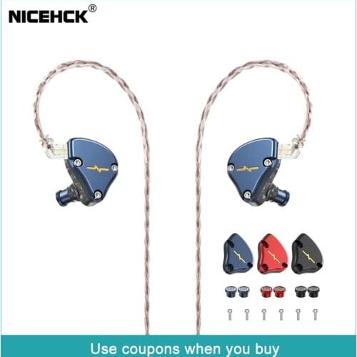NICEHCK NX7 MK3 7 Driver Units HIFI In Ear Earphone Upgraded 4BA+Dual CNT Dynamic+Piezoelectric Hybrid Replaceable Facepanel IEM