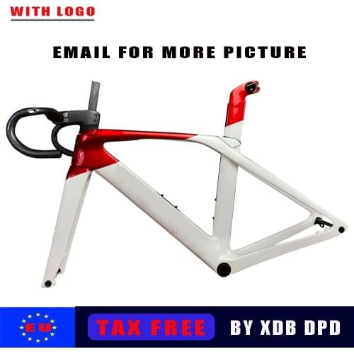 2021 New UD Carbon Road Bike Bicycle Disc Brake Frame With Handlebar Stem XDB DPD Shipping
