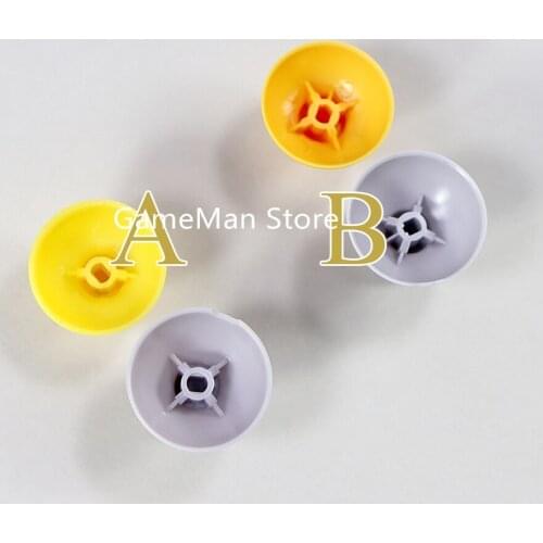 OCGAME 200pcs/lot new Analog Thumbstick Joystick Stick Cap Caps for Gamecube NGC GC controller Left and right thumbsticks