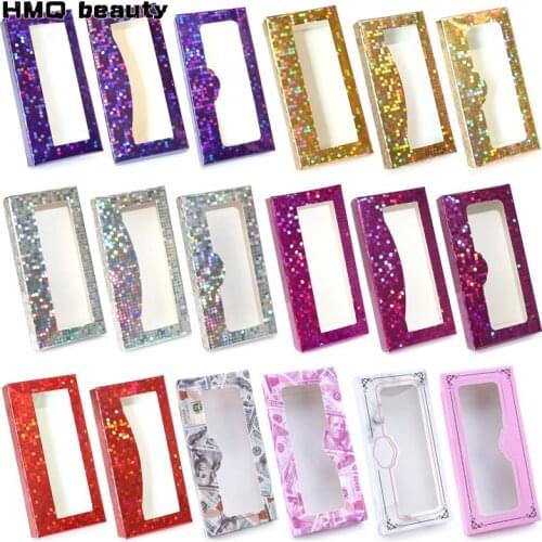 Wholesale Carton Paper Packing Box for 25mm long Mink EyeLash Custom Logo Bulk Cheap Lashes Storage Packaging