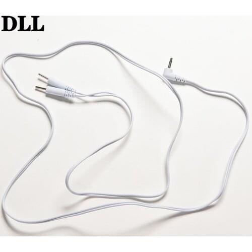 Wires Cable For Tens Massager Hot 2.5mm Connection Massage & Relaxation Electrotherapy Electrode Lead