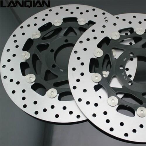 2PCS Motorcycle Front Floating Brake Disc Rotor For YAMAHA XJR400 1993-2005 YZF600R 1994- 2005 FZR400 1988-1995 FZR 400 YZF 600R