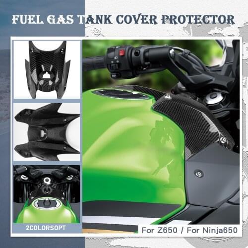 Z650 Ninja650 2017-2020 2018 2019 Gas Tank Cover Guard Protection Unpainted Accessories Motorcycle Front Oil Tank Cover Kawasaki