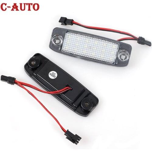1Pair Car LED License Plate Light Number Plate Lamp For Hyundai Kia Sportage 2011-2013 SONATA 10 YF 10MY GF 10 car-styling