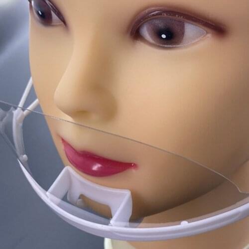 10Pcs Transparent Plastic Tatoo Mask Permanent Makeup Tattoo Supplies Prevent Spittle Anti-Fog Tatoo Accessories Drop Shipping