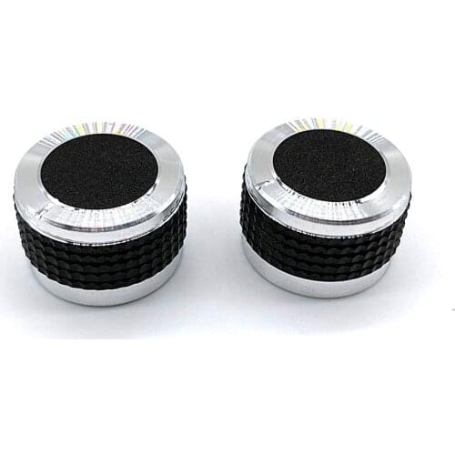 2pcs D Axis Plum Axis Car Volume Knob Power Aplifer Volume Knobs Potentimeter Switch Caps 20x13mm Plum Half Shaft