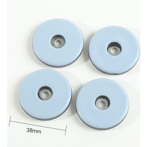 4 Pcs/lot 38mm Furniture Sliding Pad Self-tapping Style , Table And Chair Foot Mobile Corner Crash Floor Protection Pad