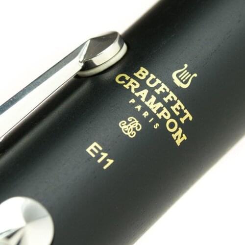 Free Shipping Ebony Blackwood Clarinet E11 Professional Bb Clarinets 17 Keys Musical Instruments With Mouthpiece Reeds
