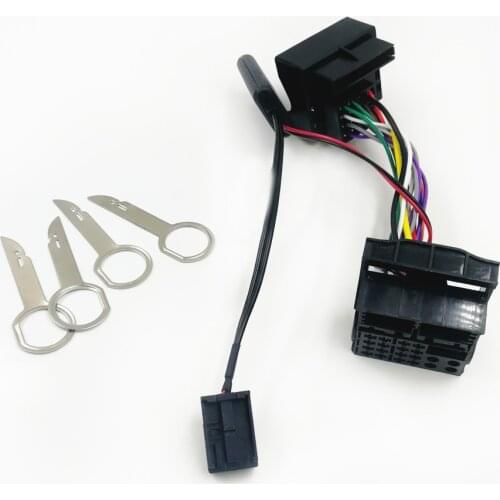 Biurlink 6000CD Wireless HIFI Bluetooth 5.0 Aux No-Cut Full Wiring Adapter for Ford Fiesta Mondeo Focus Transit