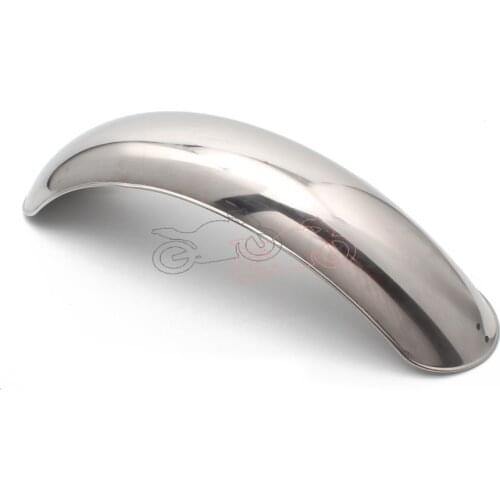 Chrome Cafe Racer Mud Flap Splash Guard Retro Metal Rear Motorcycle Modification Fender Mudguard for Vintage Harley BOBBER BOB