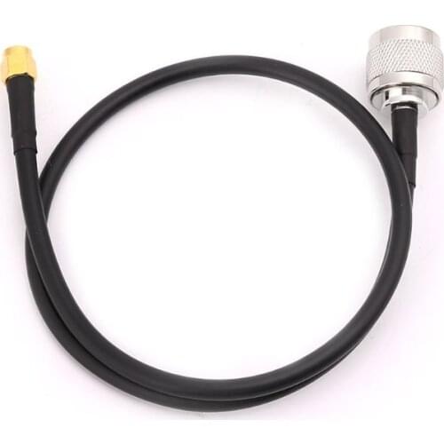 Black SMA Male To N Type Male RG58 Pigtail Cable 50cm Connector Wifi Antenna Cables -hol