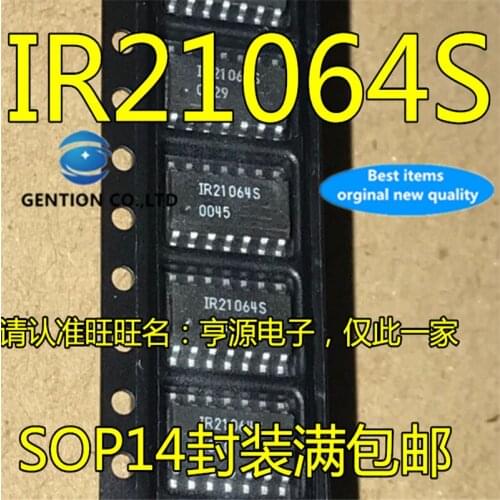 10Pcs IR21064S IR21064 SOP-14 MOS driver chip in stock 100% new and original
