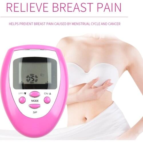 Pulse Massage Relief Women Electronic Chest Muscle Stimulator Massage The Pain Breast Enhancer Bust Enlargement Growth