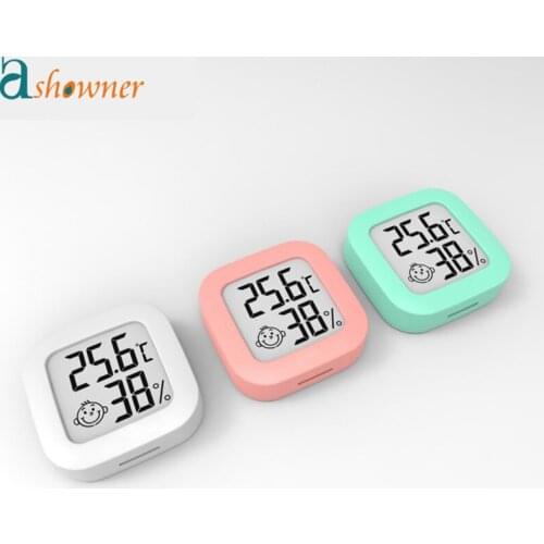 Mini Indoor Multifunction Thermometer Digital LCD Temperature Sensor Humidity Meter Thermometer Hygrometer Gauge Weather Station
