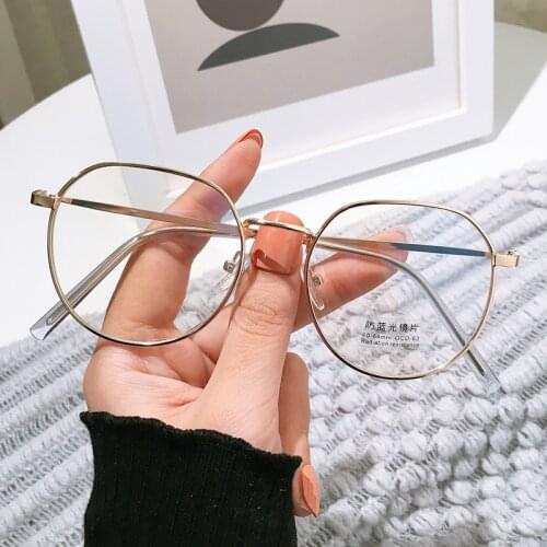 Fashion Optical Glasses Blue Light Blocking Eyeglasses Frame Women Men Spectacles Clear Lenses Glasses Computer Oculos