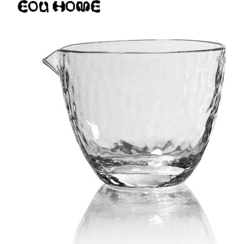 Simple High Quality Heat-resistant Fair Teacup Exquisite Handmade Transparent Teacup Kung Fu Tea Set Japanese Ceremony Tea Cup