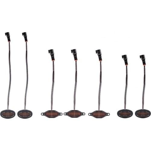 Grill Lamp Shockproof Upgraded Compact LED Grille Running Lamps for Ford F150 2004-2019 Compact LED Grille Running Lamps