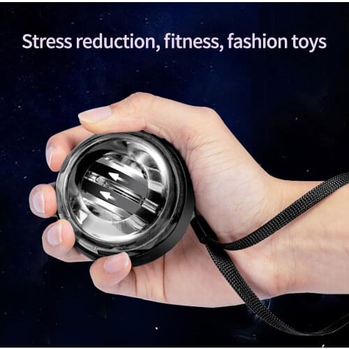 LED Wrist Ball Super Gyroscope powerball self-starting Gyro arm force trainer Muscle Relax Gym Fitness Equipment