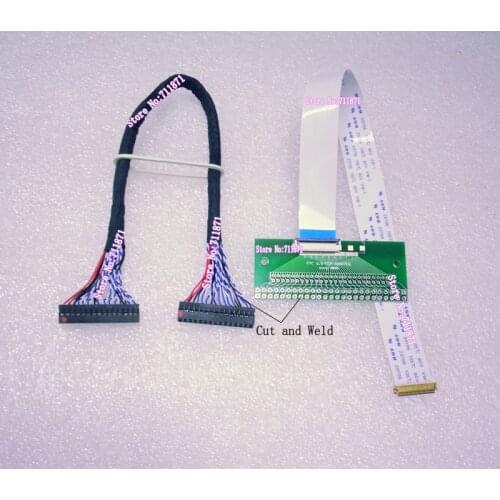 Type A 30P LVDS EDP Weld Suite FPC FFC DIP Adapter LVDS EDP Screen Cable Line I-PEX 0.5 Pitch 20453-030T eDP Line LVDS Cable