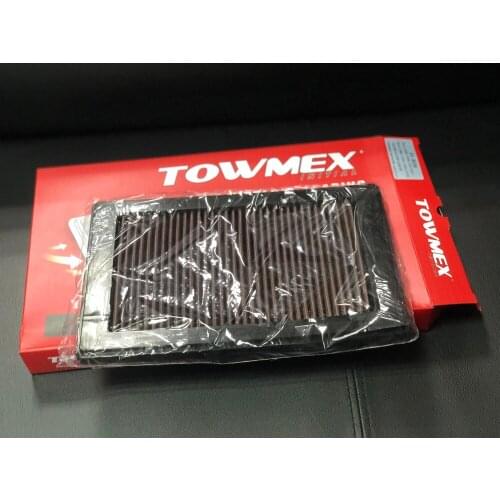 TOWMEX Applicable toBENZ W205 C180L C200 C300 E200 E300 GLK S Air Filter Clean Intake High Flow Short RAM/COLD Round Cone
