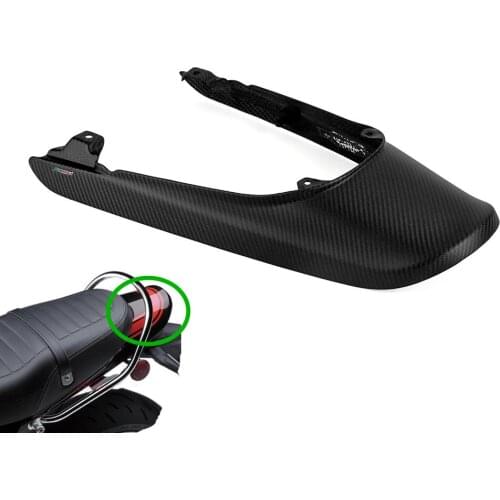 Carbon Fiber Motorcycle Rear Seat (Replacement) Tail Cover Matt Black Twill Weave For Kawasaki Z900 RS z900rs 2018 2019