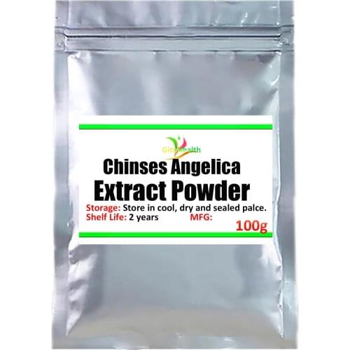 100g-1000g, improve blood circulation, treat anemia, Ligusticum chuanxiong lactone, angelica extract powder, angelica, angelica