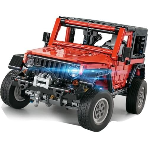 1287 PCS JEEP Rubicons Wranglers 33005 Building Blocks Bricks Truck Toys Gifts MOC-8863 Madoca1977