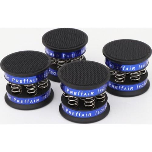 4PCS Preffair Hi-end Speaker Feet Aluminum Alloy Amplifier Stand Spikes DISCS Turntable CD Player Computer DAC Machine Base Feet