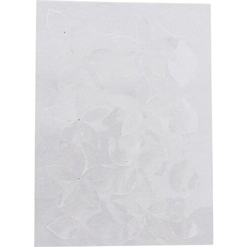 5 Pcs Shrink Paper Film Sheets Pre-cut Flower Shrinkable Film DIY Jewelry Hanging Craft Making Supply Child Educational Games