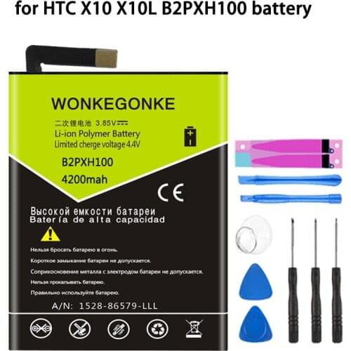 WONKEGONKE B2PXH100 for HTC 2PXH100 E66 One X10 LTE-A X10 X10L X10M battery