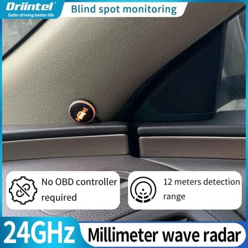 Driintel millimeter wave radar blind spot monitoring BSA BSD BSM general assist driving safety lane change assist