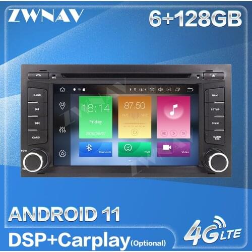 Carplay 6G+128G Android 11 Radio Receiver For Seat Leon 2012 2013-2017 Car GPS Multimedia Audio Stereo Video Player Head Unit