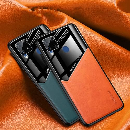 Oppo Realme C15 Case soft bumper pu leather case for RealmeC11 RealmeC15 V5 C3 cover Magnetic case for OPPO Realme 6 6S 6i case