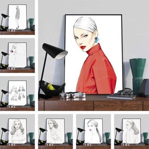 Home Decoration 5D Diamond Embroidery Portrait Girl Painting Full Round Drill Cross Stitch Picture Handmade Gift Wall Artwork